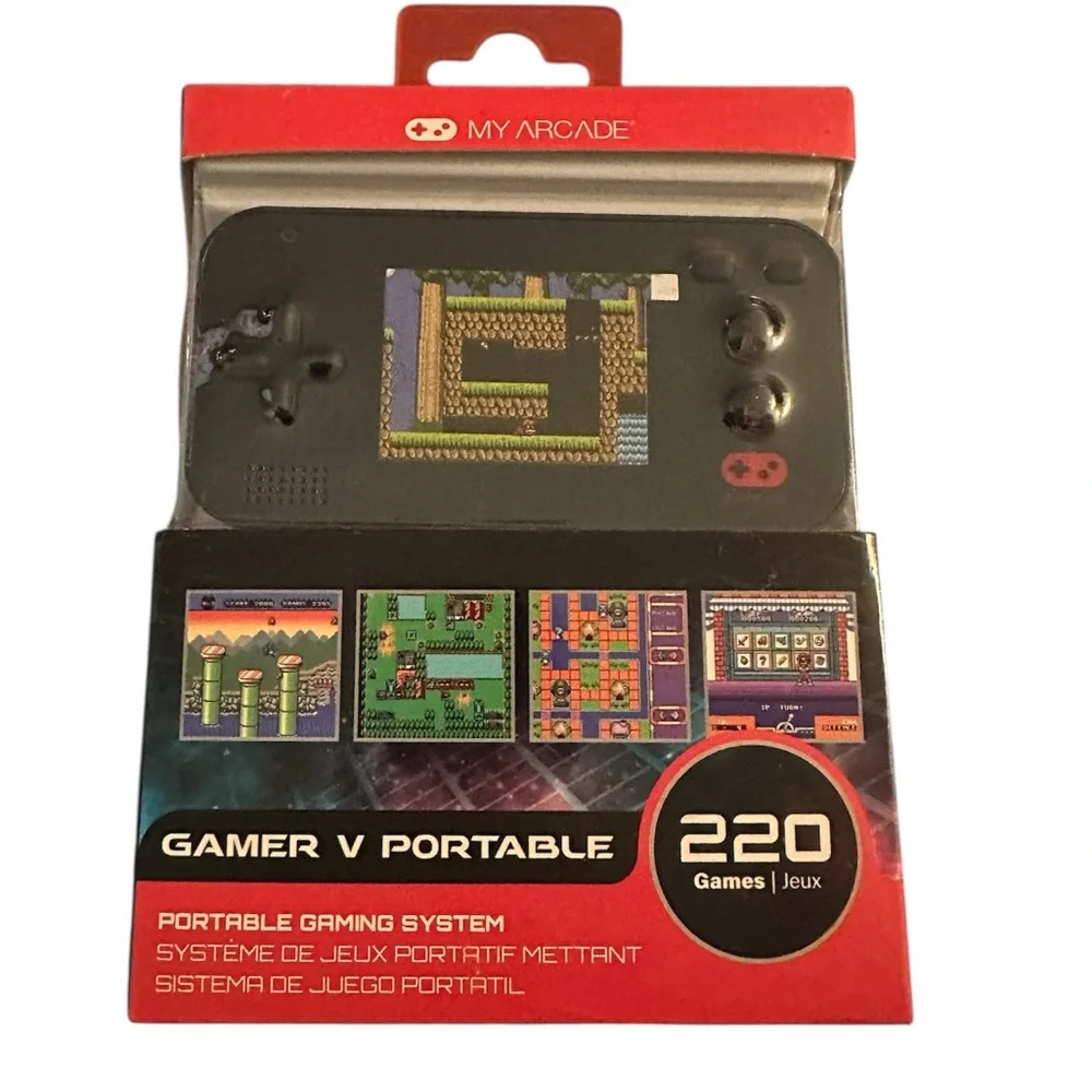 Gamer V Portable Gaming Console - Blue